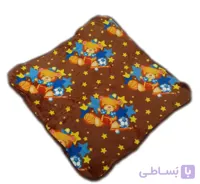 پتو حوله ای نوزاد قهوه ای