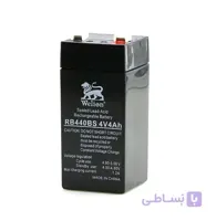 باتری شارژی 4 ولت 4 آمپر Welion