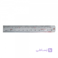 خط کش فلزی 30 سانتی متری ا 30 cm metal ruler