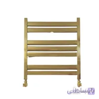 رادیاتور حوله خشک کن رویال استیل فلت طلایی مات 7 لول