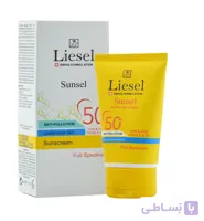 کرم ضد آفتاب بی رنگ +spf50 سانسل لایسل مناسب پوست مختلط