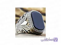 انگشتر مردانه طرح کلاسیک خوشه 12506