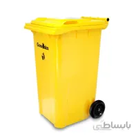 مخزن زباله 240 لیتری گود بین عادی / پدال دار