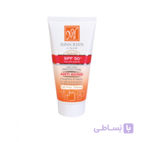کرم ضد آفتاب فاقد چربی و رنگی SPF50 مای