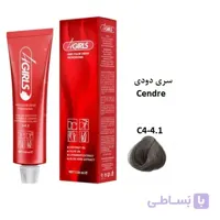 رنگ مو فورگرلز c4 قهوه ای دودی متوسط