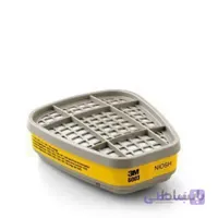 کارتریج ماسک شیمیایی 3M سری 6003 نوار زرد مخصوص بخارات آلی و گازهای اسيدی ( دو عددی )