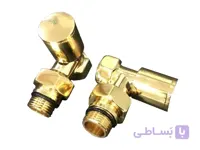 شیر رادیاتور NHA طلایی براق