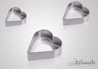 قالب قلبی شیرینی پزی سه عددی 3111