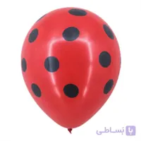 بادکنک لاتکس دختر کفشدوزکی (بسته 5 تایی)