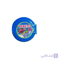 آدامس متری ببتو با طعم مخلوط میوه همراه برچسب تتو موقت 30 گرم - BEBETO