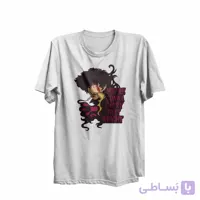 تیشرت یقه گرد سفید طرح انیمه کابوی بیباپ Cowboy Bebop کد KCT10460 کد 284774