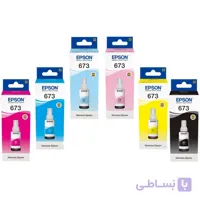 سری کامل جوهر اصلی 6 رنگ اپسون T673 Series