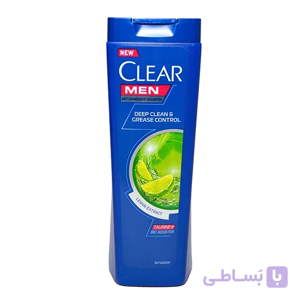 شامپو ضد شوره مردانه کلیر مدل Grease Control حجم ۲۰۰ میل