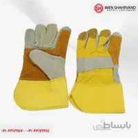 دستکش چرم کف دوبل چینی