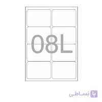 کاغذ پشت چسب دار A4 برش خورده نواجت مدل 8L
