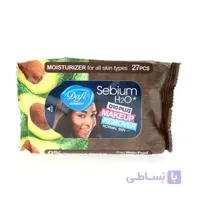 دستمال مرطوب پاک کننده آرایش دور چشم و صورت دافی ا Dafi-wipes clean makeup around the eyes and face