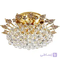 لوسترسقفی چشمه نور کد H2631/40G طلایی