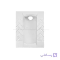 توالت زمینی مروارید مدل گود کرون (ریم لس)