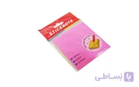 کاغذ یادداشت چسب دار پست ایت 7.5 در 7.5 سانت 100 برگی 5 رنگ