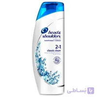 شامپو ضد شوره کلاسیک کلین Classic Clean دو در یک هد اند شولدرز حجم 400 میلی لیتر