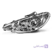 چراغ جلو پژو ۲۰۶ لنزدار ساده