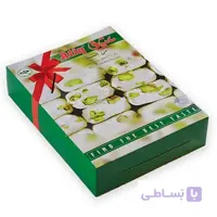 گز سکه 18% مغز پسته لقمه‌ای – 200 گرم