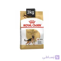 غذای خشک سگ رویال کنین مدل german shepherd adult وزن 3 کیلوگرم ا Royal Canin German Shepherd Adult Dry Dog Food 3kg