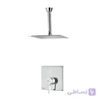 شیر حمام توکار آوا تیپ 1 کروم کی دبلیو سی ا Ava Concealed Shower Deign 1