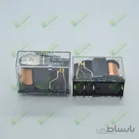 رله 24 ولت شیشه ای 8 پایه 5 آمپر HLS-14F3L-DC24V-C