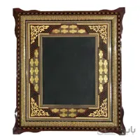قاب خاتم کاری مدل صلیبی گوشه دار اعلاء 30*24
