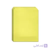 پاکت مقوایی سایز A4 زرد بسته 100 عددی
