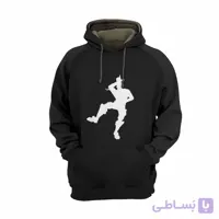 هودی مشکی طرح بازی فورتنایت fortnite