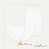 پک ست زیر پوش مردانه سفید آداک مدل B کد 311802
