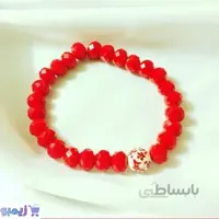 دستبند کریستال قرمز