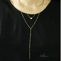گردنبند 3 لاین استیل