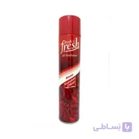 اسپری خوشبو کننده هوا فرش ۳۰۰ میل با عطر گلاب و گل رز – Fresh air freshener Rose – ( Neutralizes odour ) 300 ml