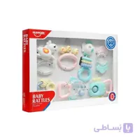 جغجغه و دندانگیر 7 عددی هانگر huanger کد 0123