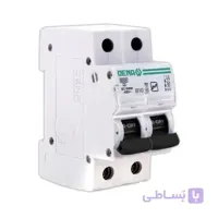 فیوز مینیاتوری دو پل 10 آمپر دنا الکتریک مدل B10-6K-2P