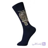 جوراب مردانه ساق بلند MOXIAO طرح جغد کد R215285
