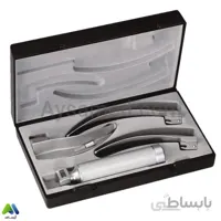 ست لارنگوسكوپ بزرگسال ریشتر مدل Mc-intosh تیغه کمانی 7040 ا Riester Adult Laryngoscope Set Mc-intosh 7040 Arched Blade