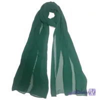 شال زنانه حریر سبز لجنی