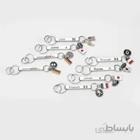 جاسوئیچی طرح پرچم و لوگوی خودرو