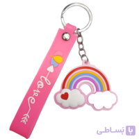 جاکلیدی رنگین کمان طرح آسمان کد kc28
