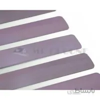پرده کرکره فلزی ارغوانی 16 میلیمتری