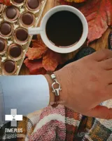 دستبند امگا مدل Sailing رنگ قهوه ای