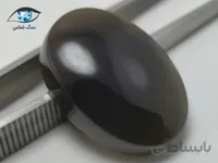 عقیق جزع درشت تیره طبیعی 7.4 گرم