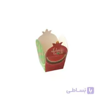 ظرف پاپ کورن مدل یلدا بسته 6 عددی