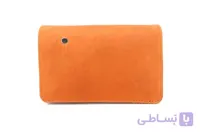کیف دوشی کوچک زنانه چرم طبیعی عسلی