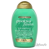شامپو مو او جی ایکس مدل Green Tea Fitness حجم 400 میلی لیتر