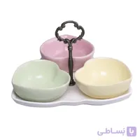 اردوخوری سرامیکی قلبی ریور کد 3025